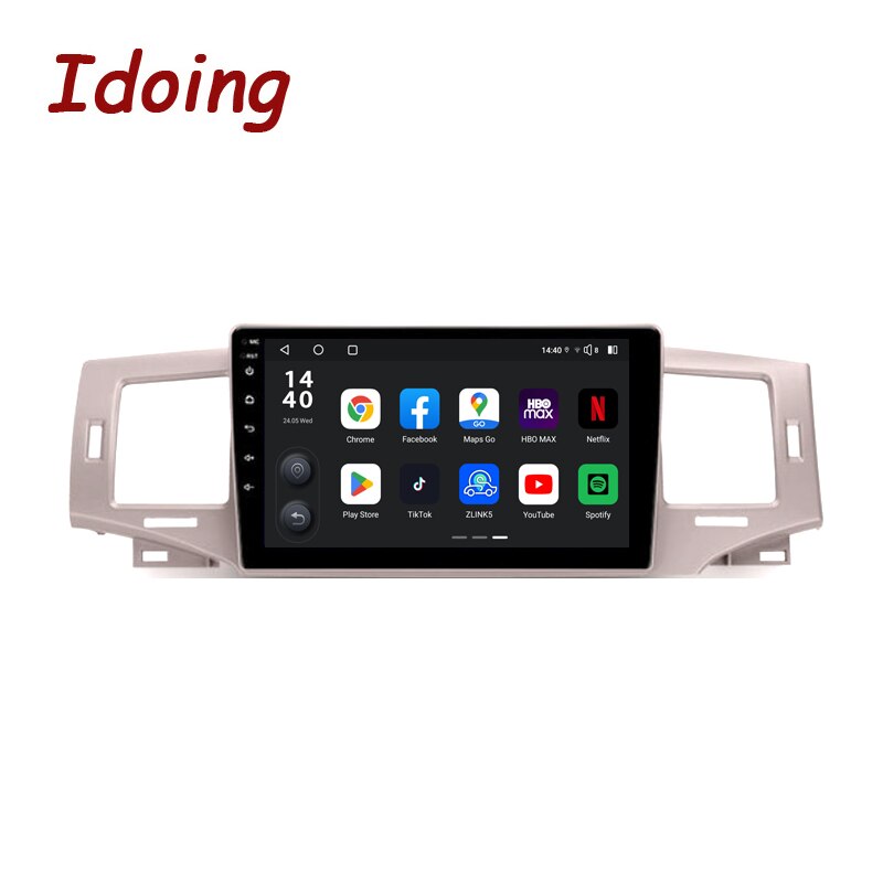 Idoing 9inch Car Stereo Android Head Unit 2K For Toyota Corolla 9 E120 2004-2006 Car Radio Multimedia Player Navigation GPS No 2din