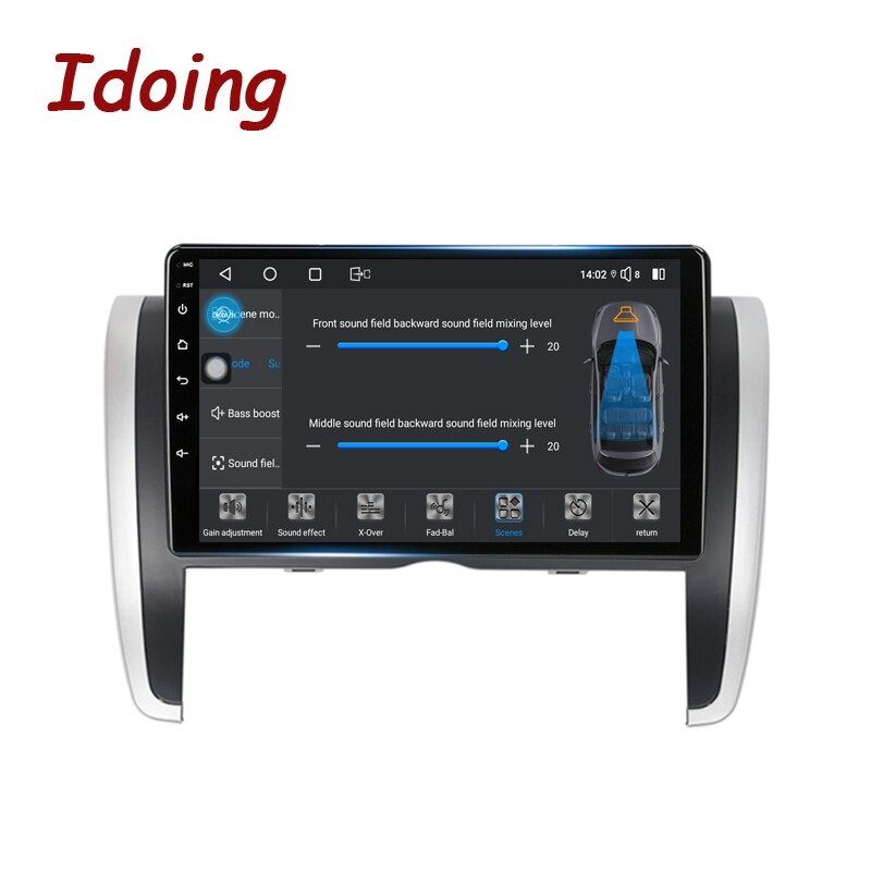 Idoing Car Stereo Android Head Unit 2K For Toyota Allion T260 2007-2020 RHD Radio Multimedia Video Player Navigation GPS No 2din