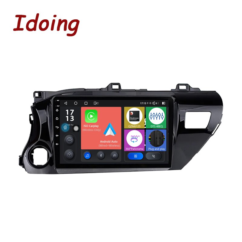 Idoing10.2&quot;Car Stereo Android Head Unit For Toyota Hilux Pick Up AN120 2015 2020 Radio Multimedia Player Navigation GPS No 2din| |   - AliExpress