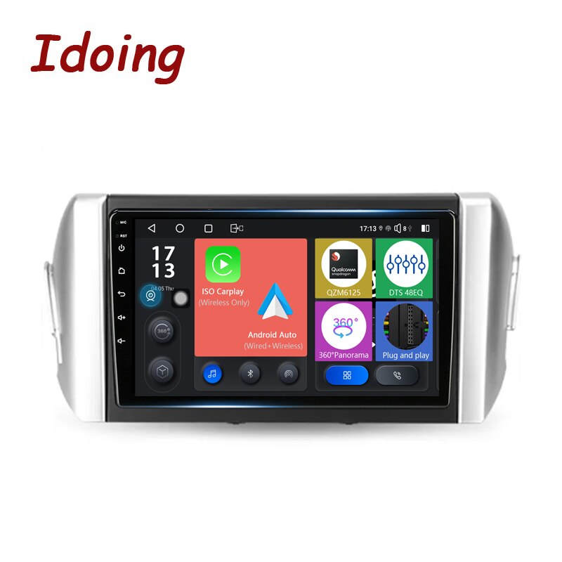 Idoing Car Android Stereo Radio Multimedia Player 2K For Toyota Innova 2 2015 2022 DTS Heat Unit Navigation GPS Audio No2din| |   - AliExpress