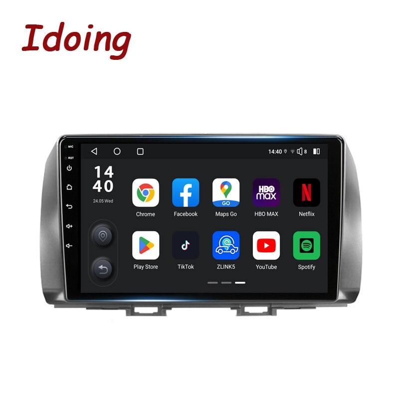 Idoing10.2 inch Car Stereo Radio Multimedia Player Android Head Unit For Toyota bB 2 QNC20 2005-2016 Navigation GPS Video No 2din