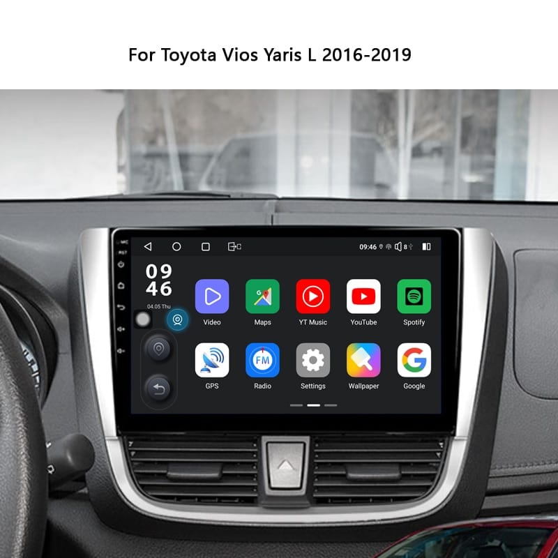 Idoing Car Android Stereo Radio Multimedia Video Player For Toyota Vios Yaris L 2016 2019 Head Unit Navigation GPS No 2din DVD| |   - AliExpress