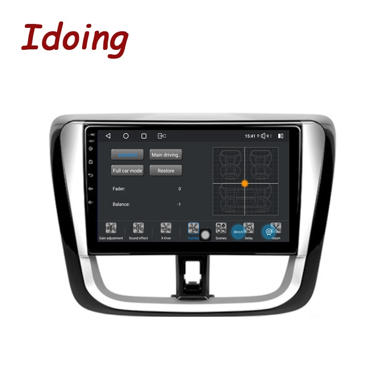 Idoing Car Android Stereo Radio Multimedia Video Player For Toyota Vios Yaris L 2016-2019 Head Unit Navigation GPS No 2din DVD