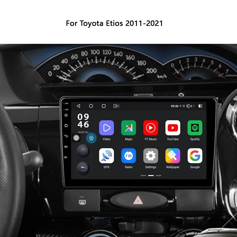 Idoing Car Android Stereo Radio Multimedia Player 2K For Toyota Etios 2011 2021 DTS Heat Unit Navigation Video GPS Audio No 2din| |   - AliExpress