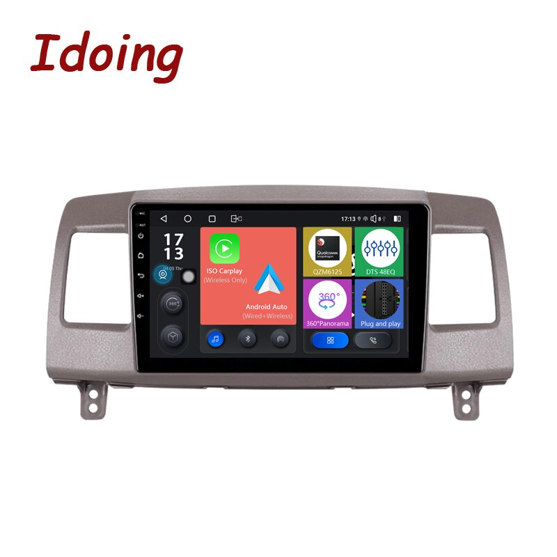 Idoing9&quot;Car Android Stereo Radio Multimedia Player Head Unit 2K For Toyota Mark II 9 X110 2000 2007 Video Navigation GPS No 2din| |   - AliExpress