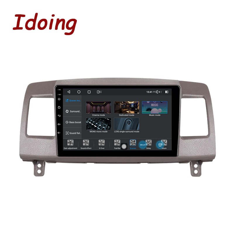 Idoing9 inch Car Android Stereo Radio Multimedia Player Head Unit 2K For Toyota Mark II 9 X110 2000-2007 Video Navigation GPS No 2din