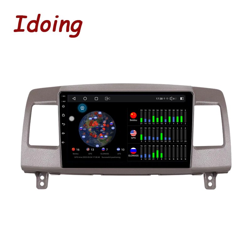 Idoing9 inch Car Android Stereo Radio Multimedia Player Head Unit 2K For Toyota Mark II 9 X110 2000-2007 Video Navigation GPS No 2din