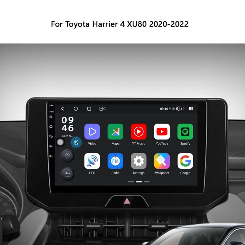 Idoing Car Android Stereo Radio Multimedia Video Player For Toyota Harrier 4 XU80 2020 2022 Head Unit GPS Navigation No 2din DVD| |   - AliExpress