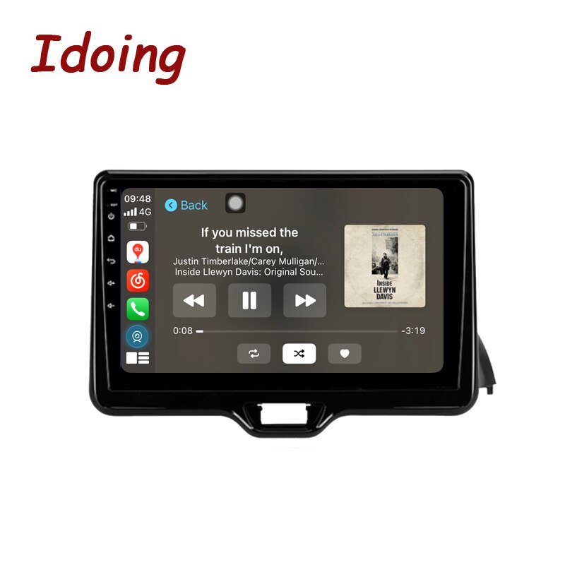 Idoing Car Stereo Radio Multimedia Video Player Android Head Unit For Toyota Yaris Vios 2020-2022 Navigation GPS Video No 2din