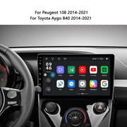 Idoing Car Stereo Radio Multimedia Video Player Android Head Unit For Peugeot 108 For Toyota Aygo B40 2014 2021 Navigation GPS| |   - AliExpress