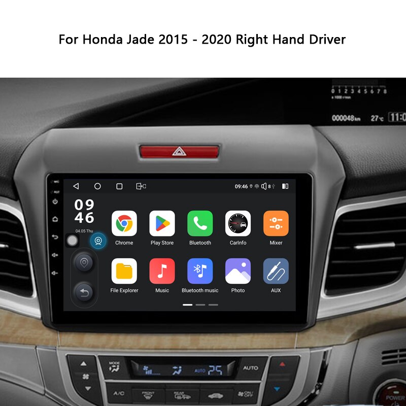 Idoing 9inch Car Stereo Android Radio Multimedia Video Player Head Unit For Honda Jade 2015-2020 RHD Navigation GPS Audio No 2din