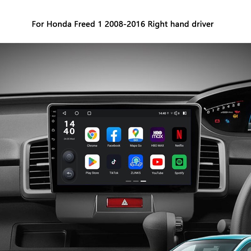 Idoing10.2“Car Stereo Android Radio Player For Honda Freed 1 2008 2016 Right Hand Driver Head Unit Multimedia Video GPS Navigati| |   - AliExpress