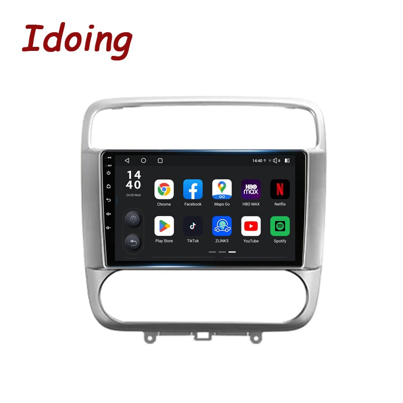 Idoing 9 inch Car Stereo Android Radio Multimedia Video Player For Honda Stream 1 2000-2006 Navigation GPS Audio Head Unit No 2din