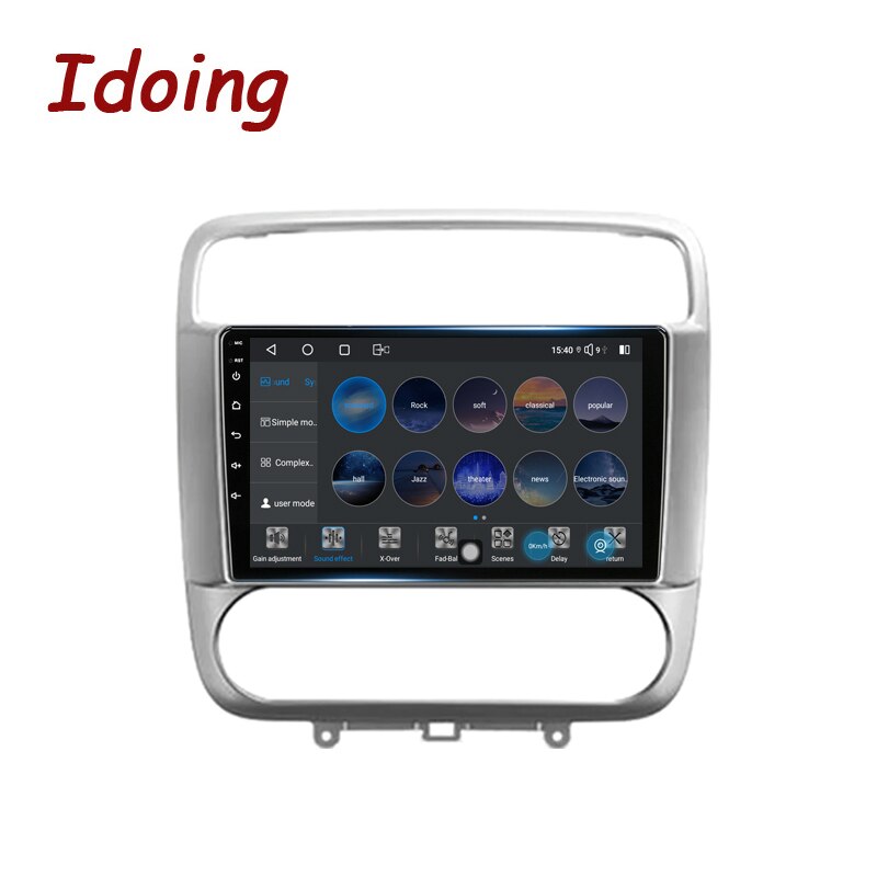 Idoing 9 inch Car Stereo Android Radio Multimedia Video Player For Honda Stream 1 2000-2006 Navigation GPS Audio Head Unit No 2din