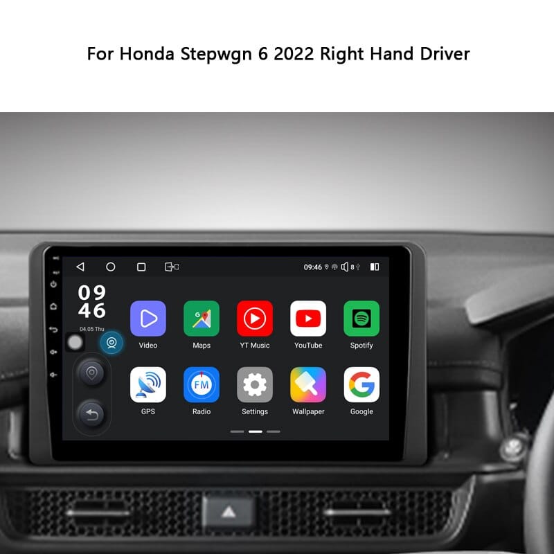 Idoing10.2&ldquo;Car Stereo Android Radio Multimedia Video Player For Honda Stepwgn 6 2022 Right Hand Driver Head Unit GPS Navigation| |   - AliExpress