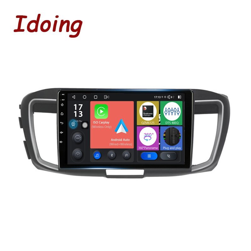 Idoing10.2inch Car Stereo Android Radio Multimedia Video Player For Honda Accord 9 CR 2012-2018 Head Unit GPS Navigation Audio No2din