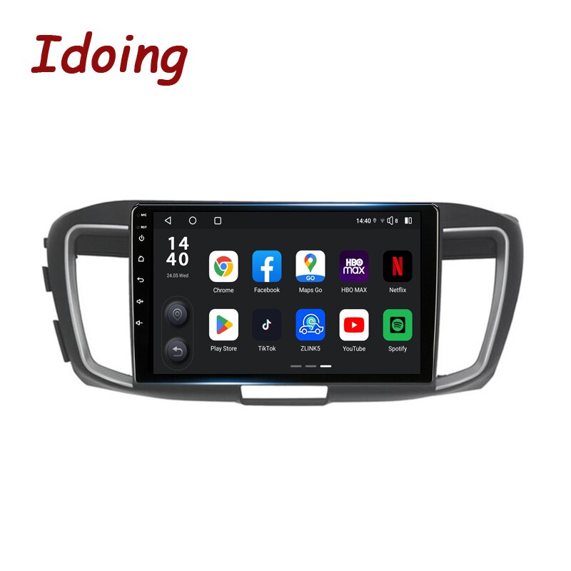 Idoing10.2inch Car Stereo Android Radio Multimedia Video Player For Honda Accord 9 CR 2012-2018 Head Unit GPS Navigation Audio No2din