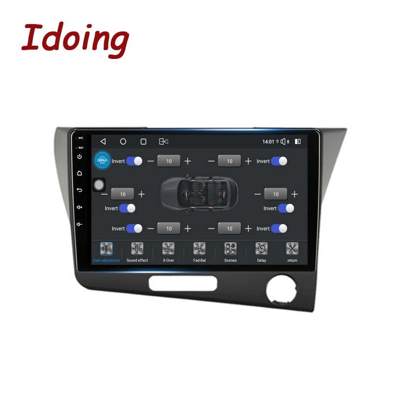 Idoing Car Stereo Android Radio Multimedia Video Player For Honda CR Z 1 CRZ LHD RHD 2010-2016 Navigation GPS Head Unit No 2din
