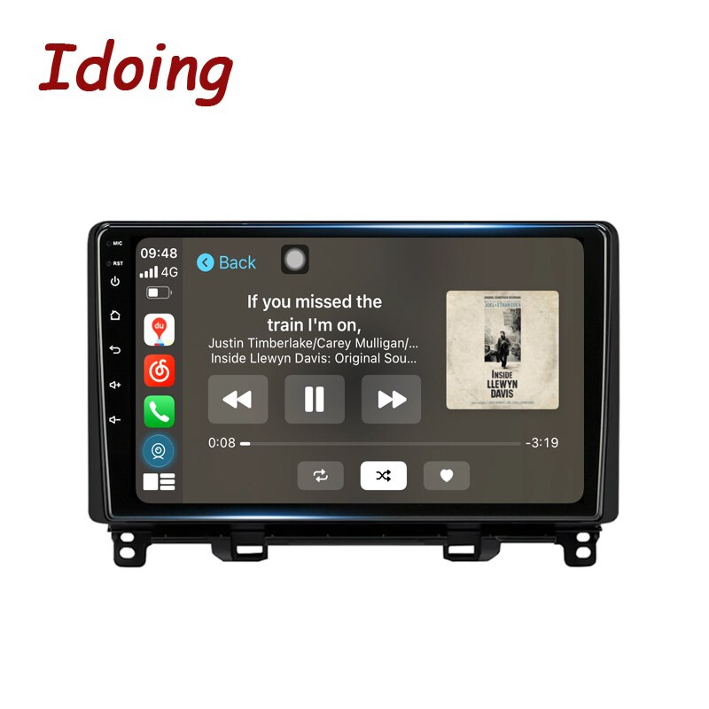 Idoing10.2 inch Car Stereo Android Radio Player For Honda Jazz 4 2020-2021 Head Unit Multimedia Video Audio GPS Navigation No 2din