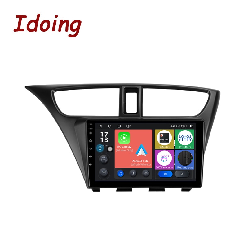 Idoing 9&quot;Car Stereo Android Radio Multimedia Video Player For Honda Civic 9 FK FB 2012 2017 Navigation GPS Head Unit No 2din DVD| |   - AliExpress