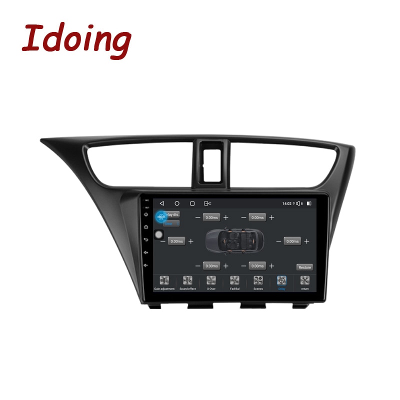 Idoing 9inch Car Stereo Android Radio Multimedia Video Player For Honda Civic 9 FK FB 2012-2017 Navigation GPS Head Unit No 2din DVD