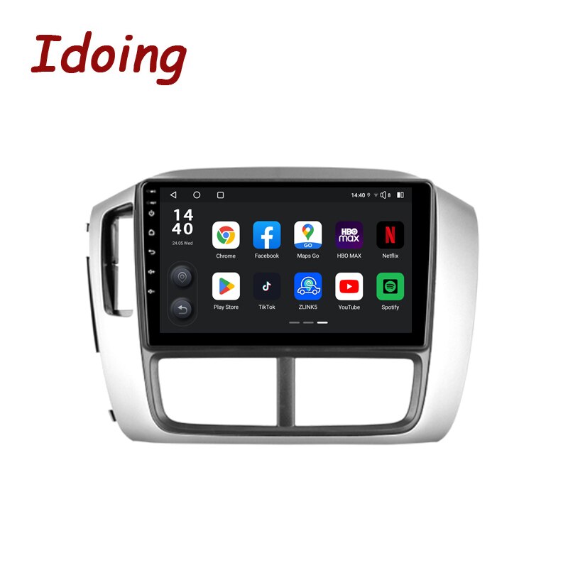 Idoing9inch Car Stereo Android Radio Multimedia Video Audio Player For Honda Pilot 1 2005-2008  Navigation GPS Head Unit No 2din DVD