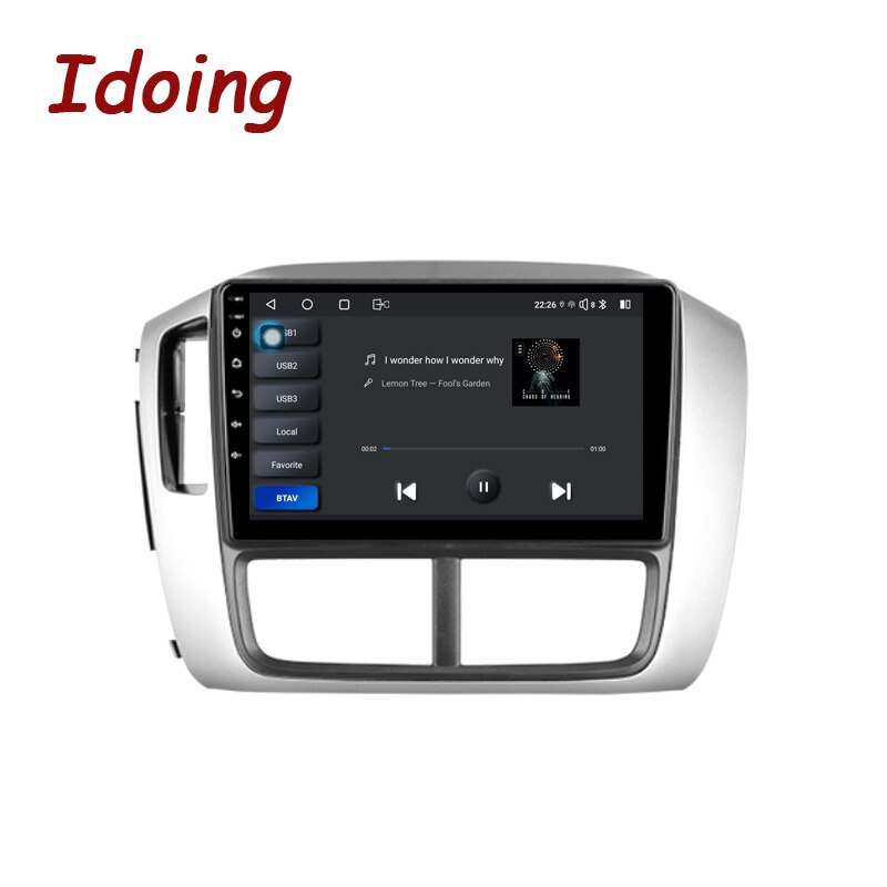 Idoing9inch Car Stereo Android Radio Multimedia Video Audio Player For Honda Pilot 1 2005-2008  Navigation GPS Head Unit No 2din DVD