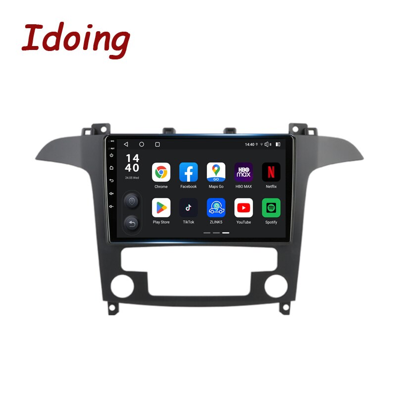 Idoing 9inch Car Stereo Head Unit 2K For Ford S MAX S MAX 1 2006-2015 Android Radio Multimedia Video Player Navigation GPS No 2din