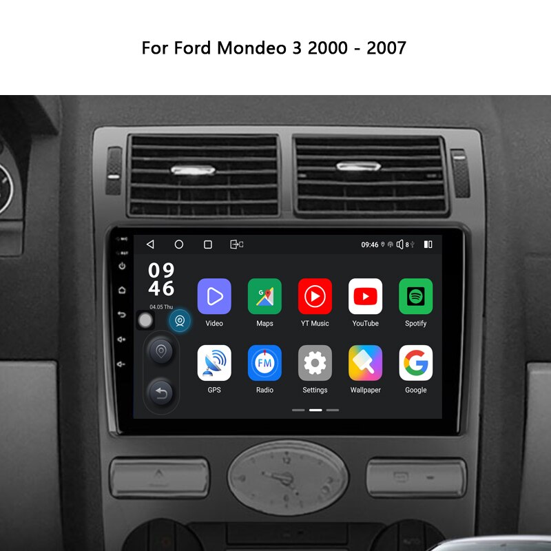 Idoing 9inch Car Stereo Android Radio Multimedia Video Audio Player For Ford Mondeo 3 2000-2007 Navigation GPS Head Unit No 2din DVD