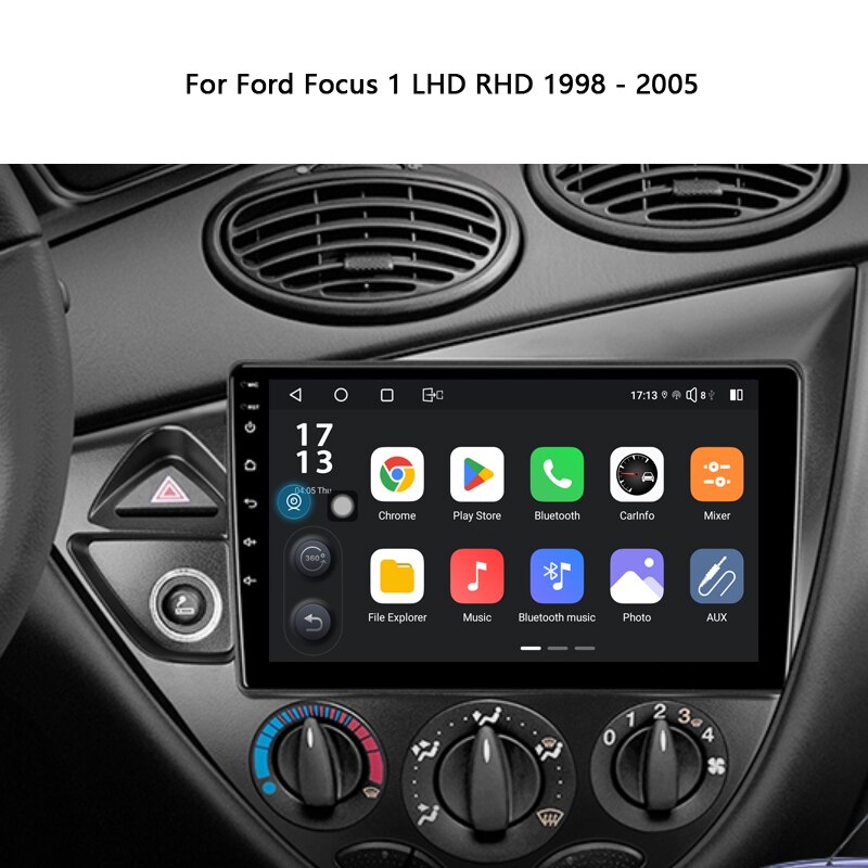 Idoing Car Stereo Head Unit 2K For Ford Focus 1 LHD RHD 1998-2005 Android Radio Multimedia Video Player Navigation GPS No 2din