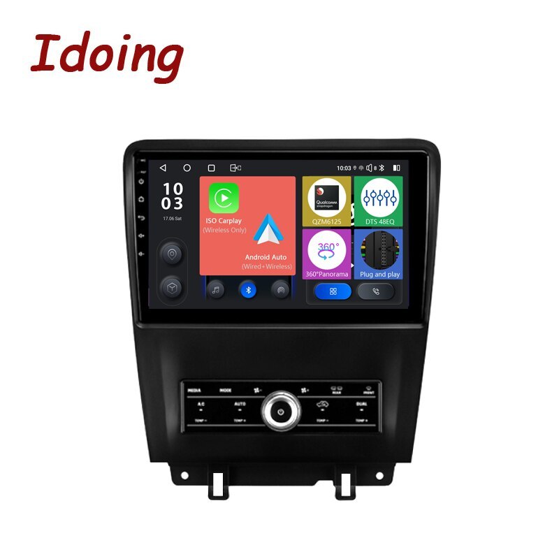 Idoing10.2 inch Car Stereo Android Radio Multimedia Video Player For Ford Mustang 5 S 197 2009-2014 Navigation GPS Head Unit Audio128G