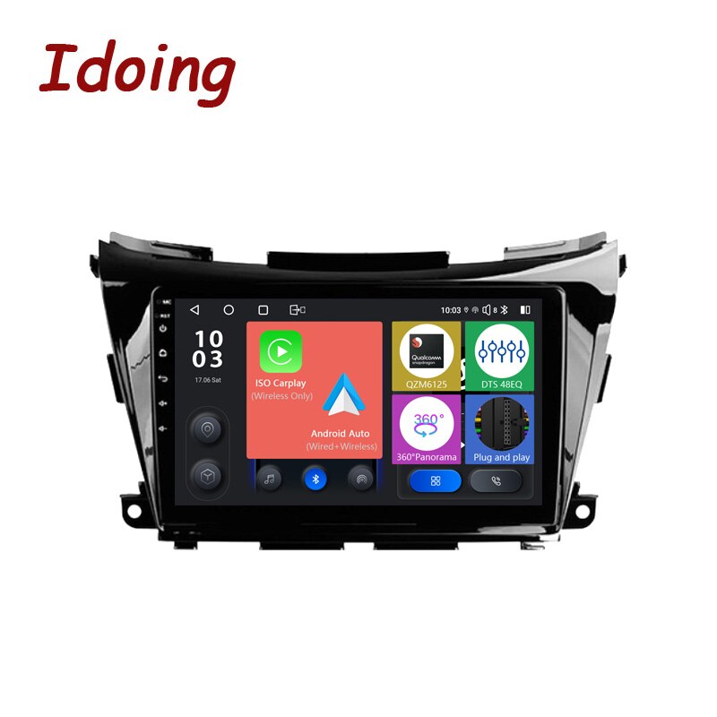 Idoing 10.2 inch Car Electronics Stereo Head Unit 2K For Nissan Murano 3 Z52 2014-2020 Android Radio Multimedia Player GPS Navigation