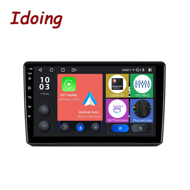 Idoing 9&quot;Car  Android Stereo Head Unit 2K For Nissan Almera 3 G15 2012 2018 Radio Audio Multimedia Video Player GPS Navigation| |   - AliExpress