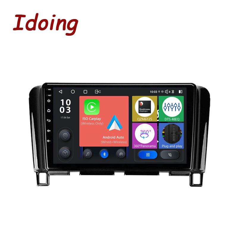 Idoing 9inch Car Stereo Head Unit 2K For Nissan Serena 4 C26 2010-2016 Android Radio Audio Multimedia Video Player GPS Navigation