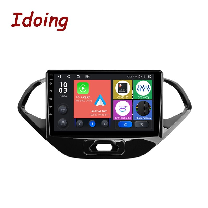 Idoing Car Android Stereo Head Unit 2K For Ford Figo 2015 2018 Radio Multimedia Video Player Navigation GPS  Intelligent No 2din| |   - AliExpress