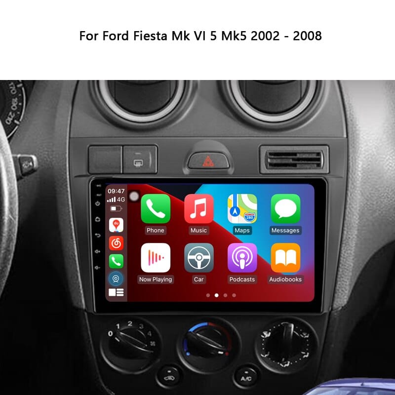 Idoing Car Android Stereo Head Unit 2K For Ford Fiesta Mk VI 5 Mk5 2002 2008Radio Multimedia Video Player Navigation GPS No 2din| |   - AliExpress