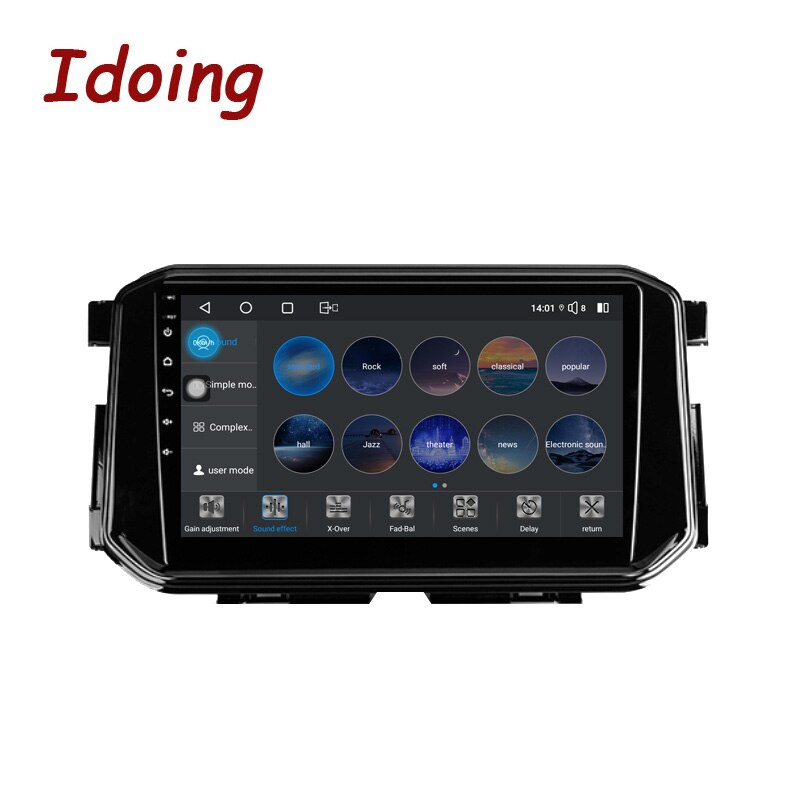 Idoing 10.2 inch Car Android Stereo Head Unit 2K For Nissan Terra Xterra 2018-2022 Radio Multimedia Video Player GPS Navigation NO2din