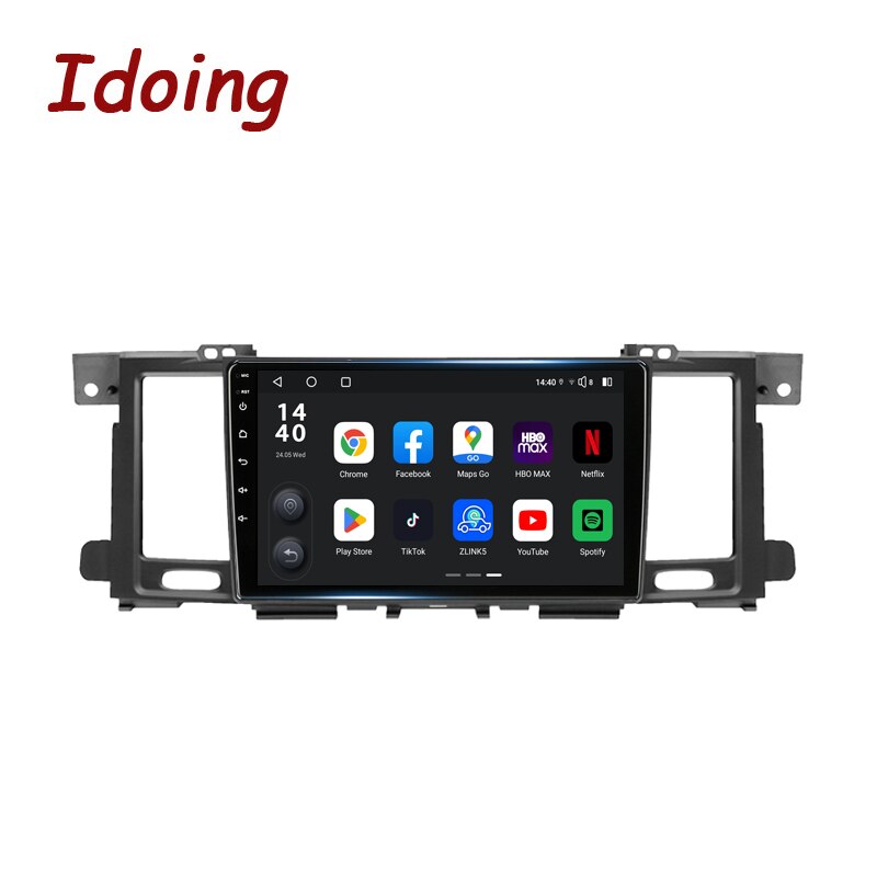 Idoing9 inch Car Stereo Head Unit 2K For Nissan Patrol Y62 2010-2020 Android Radio Multimedia Video Player GPS Navigation Audio No2din