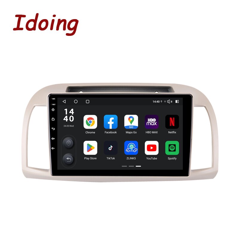 Idoing Car Stereo Head Unit 2K For Nissan March 3 K12 2002-2010 Android Radio Multimedia Video Player GPS Navigation Audio No2din