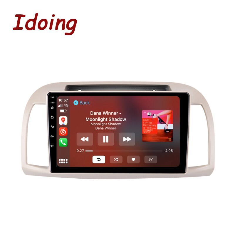 Idoing Car Stereo Head Unit 2K For Nissan March 3 K12 2002 2010Android Radio Multimedia Video Player GPS Navigation Audio No2din| |   - AliExpress