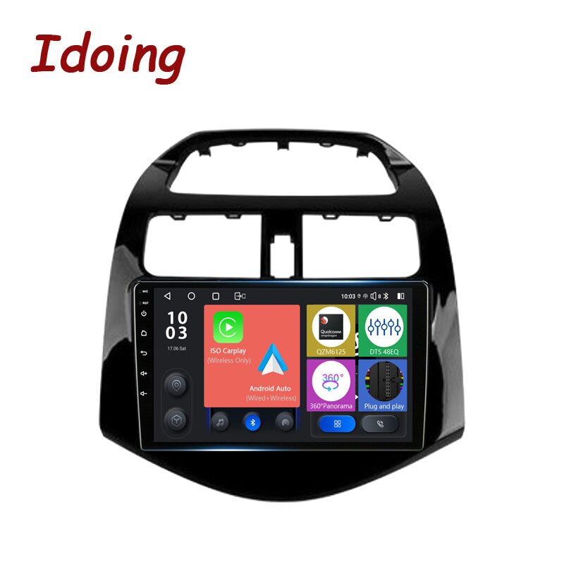 Idoing 9&quot;Car Stereo Android Radio Multimedia Player For Chevrolet Spark M300 2009 2016 Navigation GPS Head Unit 8G+128G No 2din| |   - AliExpress