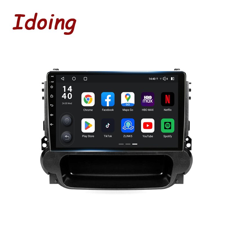 Idoing 9 inch Car Stereo Head Unit For Chevrolet Malibu 8 2012-2015 Radio Multimedia Player Video Navigation GPS Androidauto No 2din