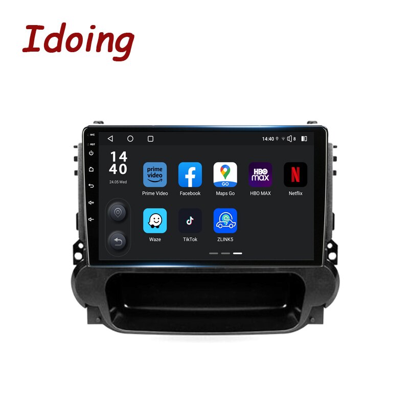 Idoing 9 inch Car Stereo Head Unit For Chevrolet Malibu 8 2012-2015 Radio Multimedia Player Video Navigation GPS Androidauto No 2din