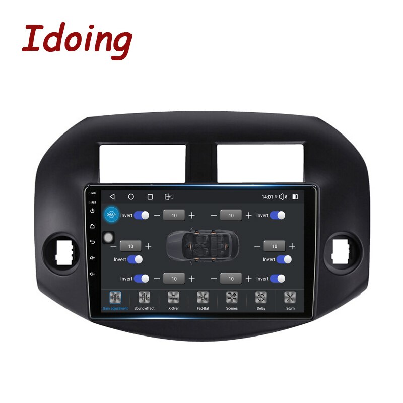 Idoing10.2 inch Android Head Unit 2K For Toyota RAV4 3 XA30 2005-2013 Car Radio Multimedia Video Player Navigation Stereo GPS No 2din