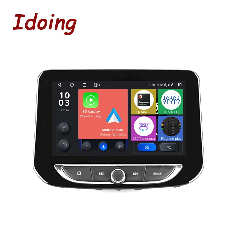 Idoing 9 inch Car Android Stereo Head Unit For Chevrolet Orlando 2 2018-2023 Radio Multimedia Player Video Navigation GPS Audio No2din