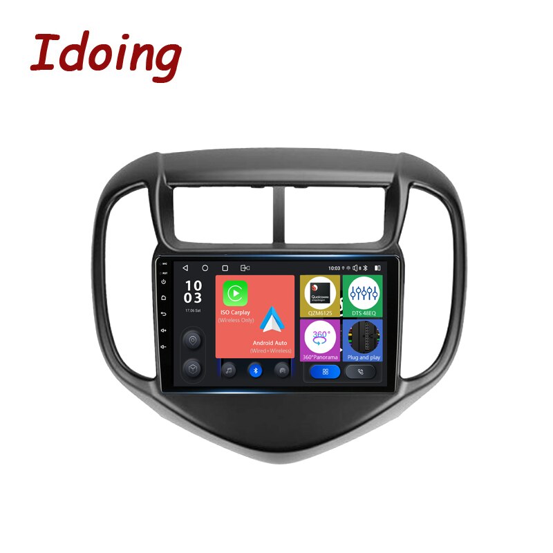 Idoing 9 inch 2K Car Stereo Head Unit For Chevrolet Aveo 3 2016-2021 Radio Multimedia Player Video Navigation GPS Androidauto No 2din