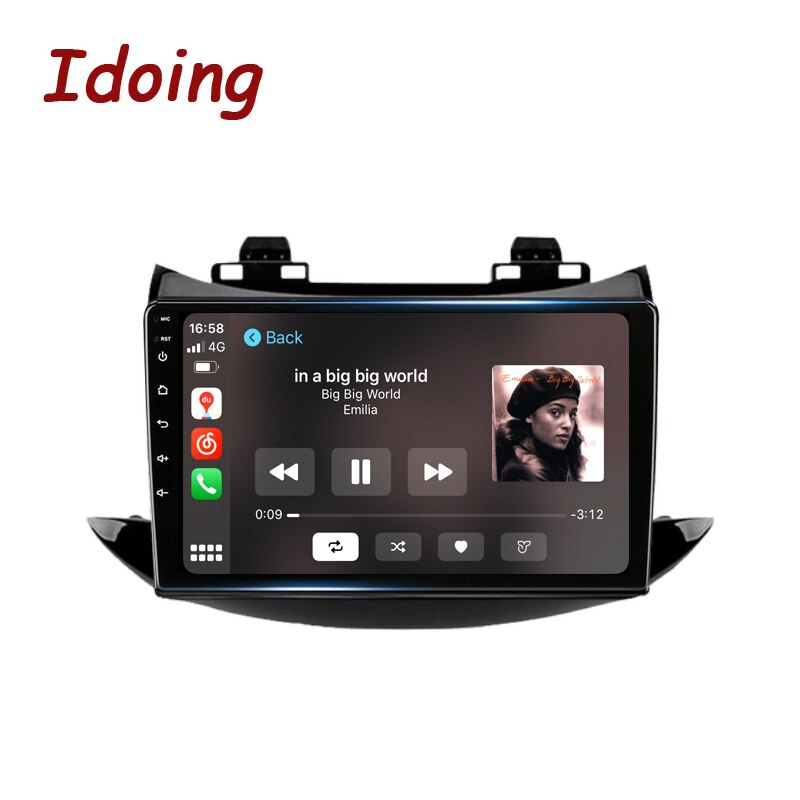 Idoing 9 inch Car Stereo Head Unit For Chevrolet Tracker 3 2013-2017 Radio Multimedia Player Video Navigation GPS Androidauto No 2din