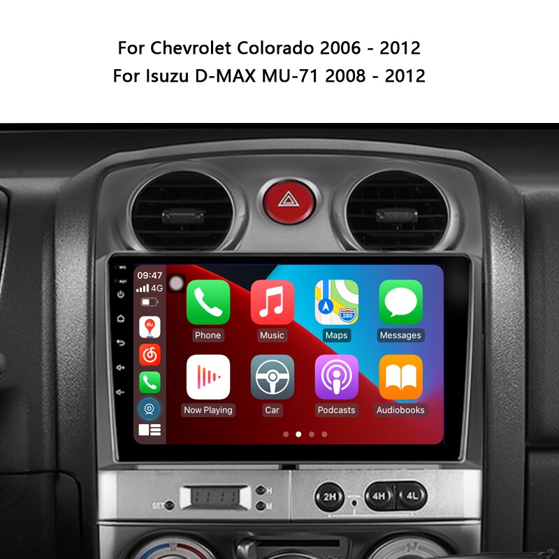 Idoing  9inch Car Stereo Head Unit For Chevrolet Colorado 2006-2012 For Isuzu D MAX MU 71 2008-2012 Radio Multimedia Player Navi GPS
