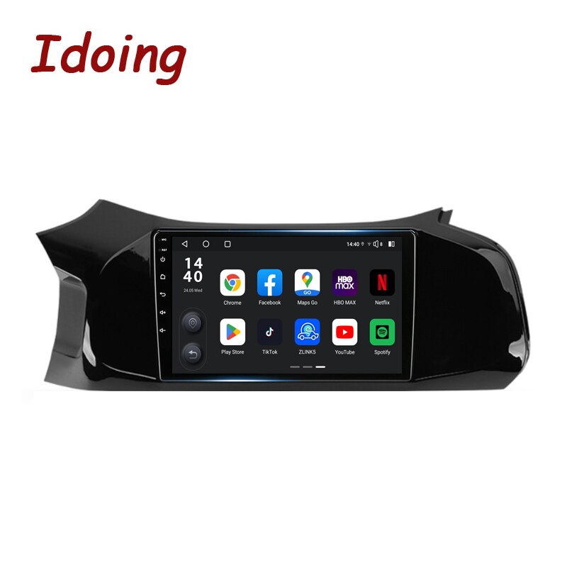 Idoing 9 inch  Android Head Unit 2K Stereo For Chevrolet Onix 2012-2019 Car Radio Multimedia Video Player Audio Navigation GPS No 2din
