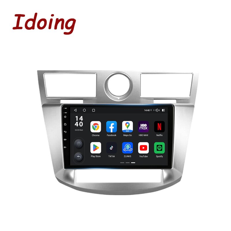 Idoing 9INCH Car Android Head Unit Stereo 2K For Chrysler Sebring 3 JS 2006-2010 Radio Multimedia Video Player Navigation GPS No2din 8G+128G